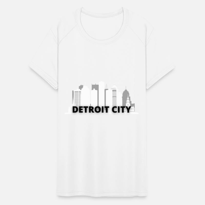 Detroit City Skyscraper Skyline
