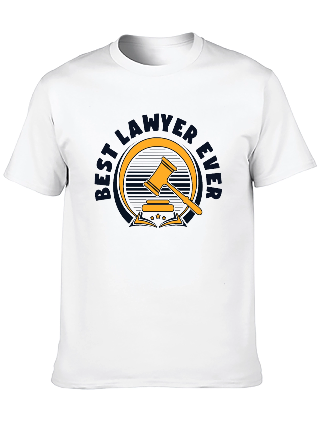Best Lawyer Ever Graphic Tee - Black Cotton T-Shirt