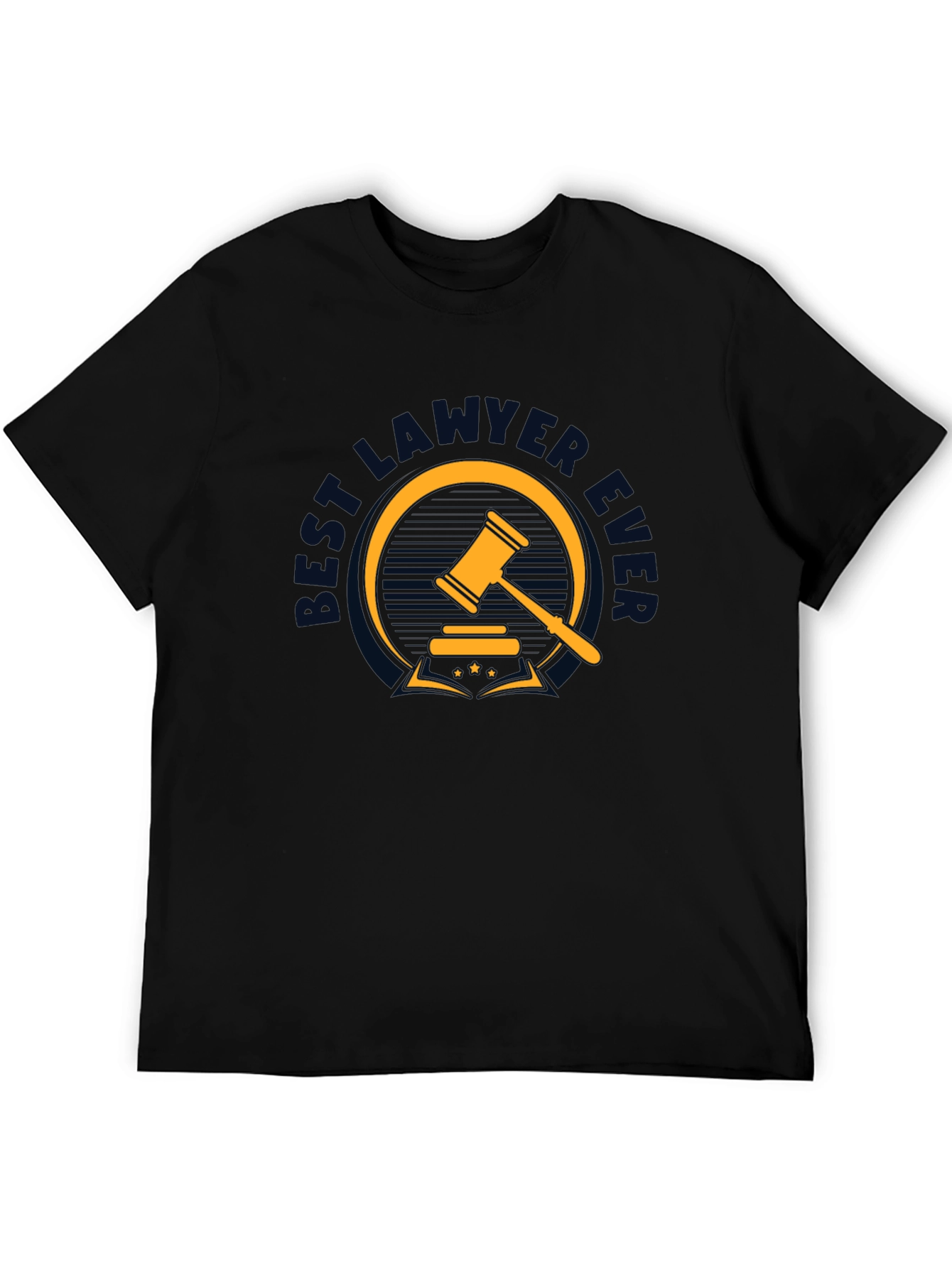 Best Lawyer Ever Graphic Tee - Black Cotton T-Shirt