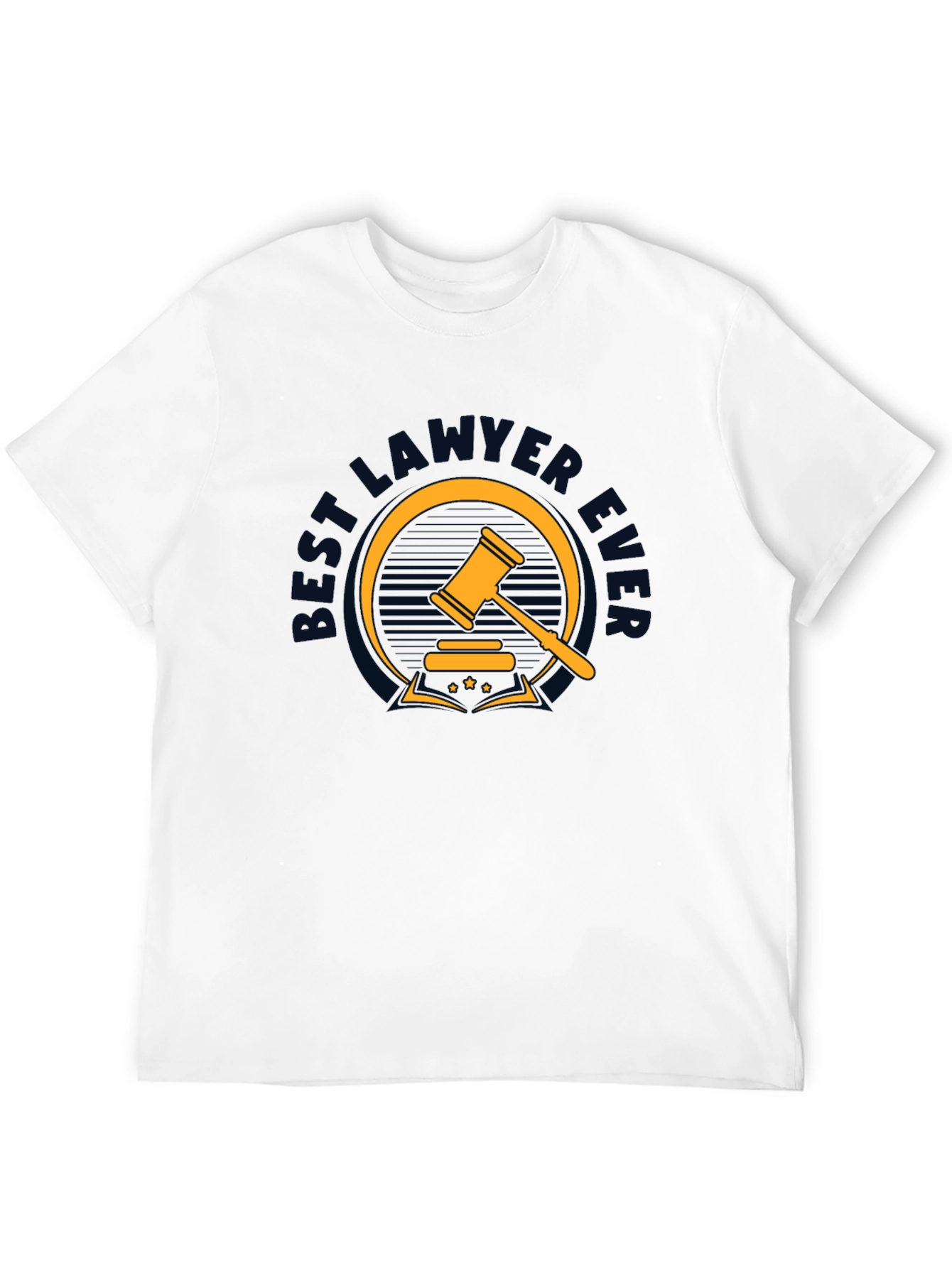 Best Lawyer Ever Graphic Tee - Black Cotton T-Shirt