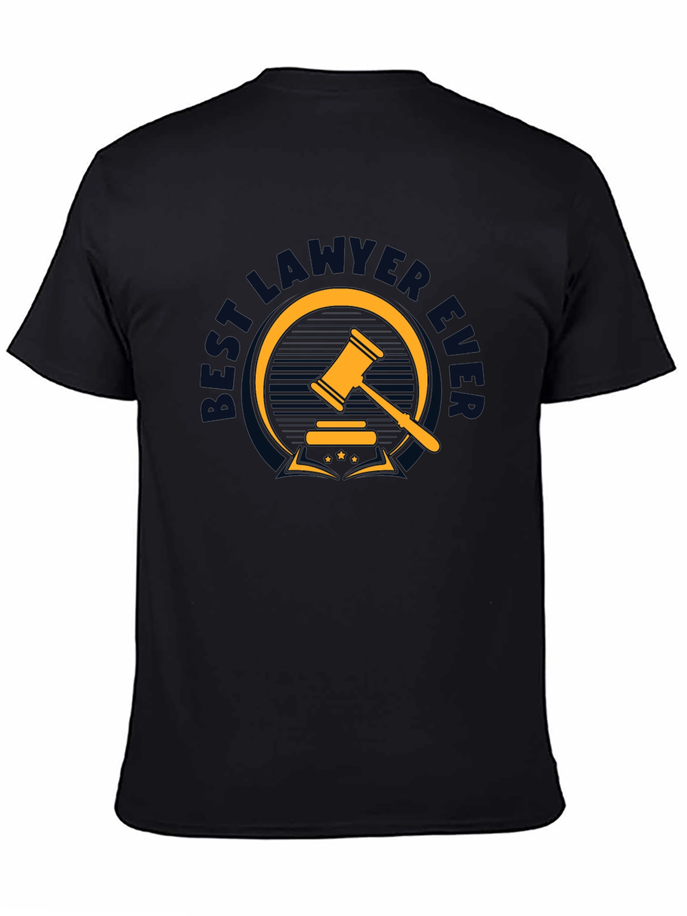 Best Lawyer Ever Graphic Tee - Black Cotton T-Shirt