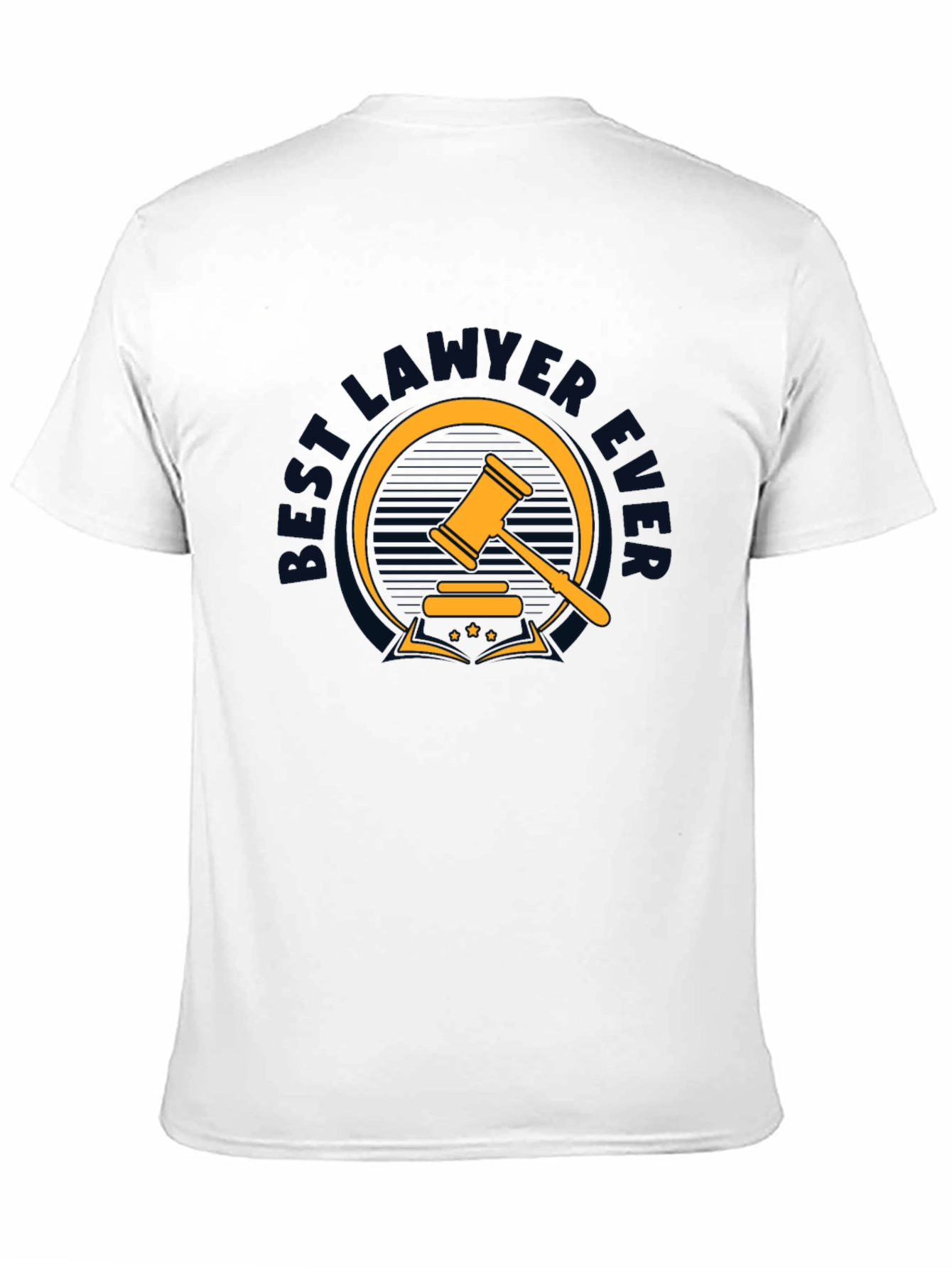 Best Lawyer Ever Graphic Tee - Black Cotton T-Shirt