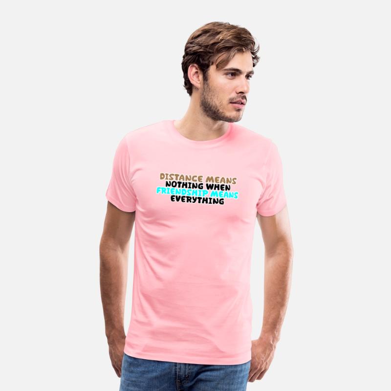 Distance Means Nothing – True Friendship Quote