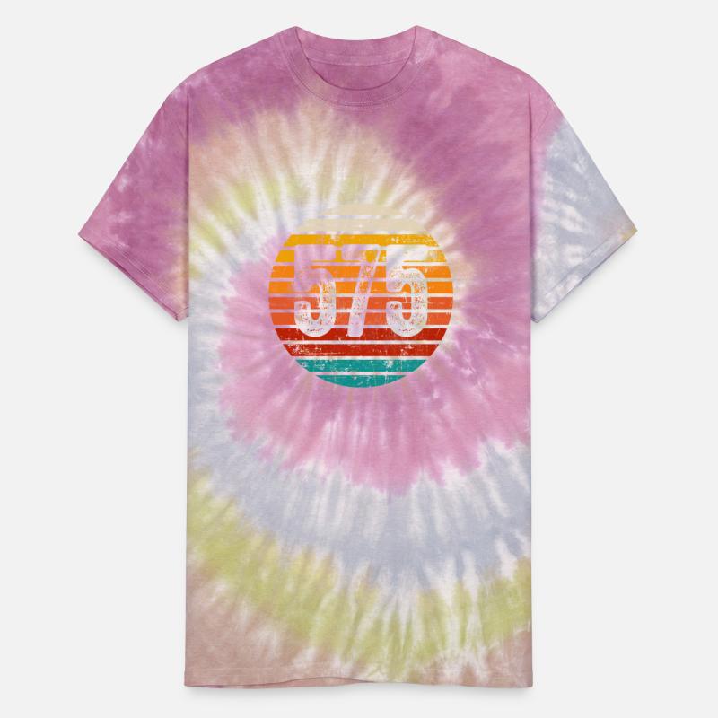 Distressed Vintage Sunset 575 Area Code