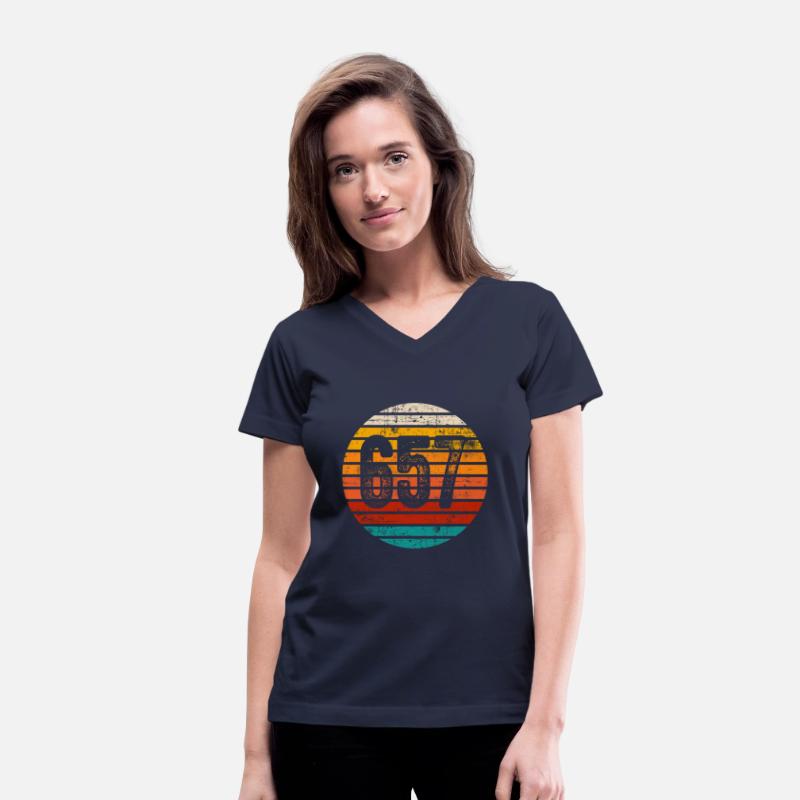 Distressed Vintage Sunset 657 Area Code