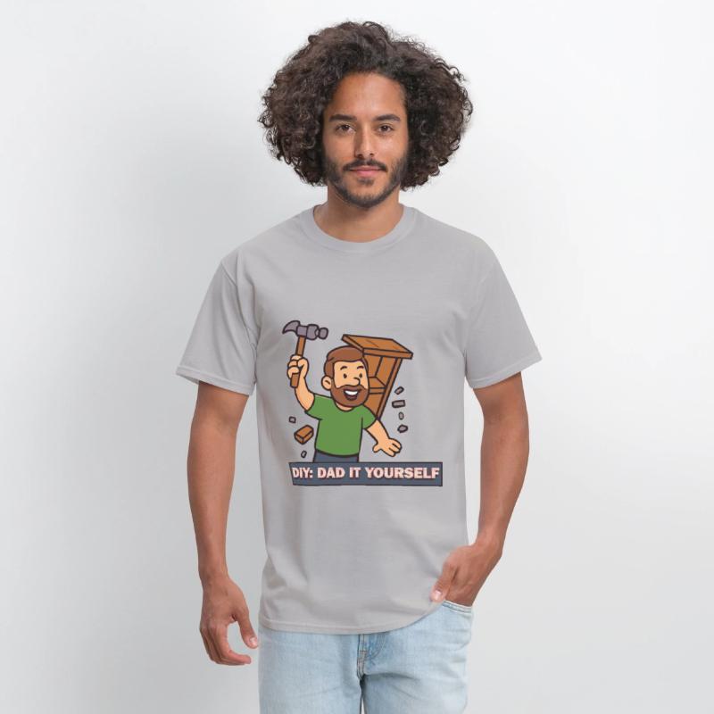 DIY Dad Shirt – “Dad It Yourself” Funny Fix-It Tee