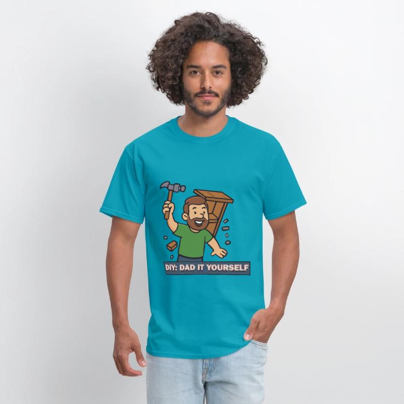 DIY Dad Shirt – “Dad It Yourself” Funny Fix-It Tee