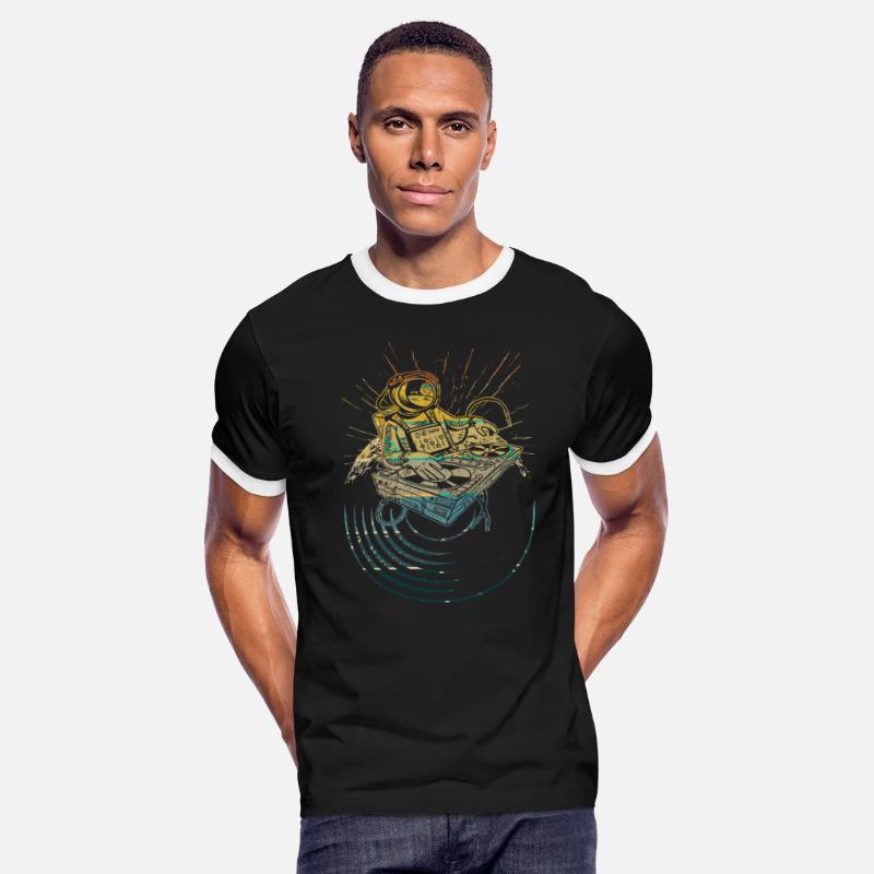 DJ Tshirt For Party Disc Jockey Rave Techno Mixer
