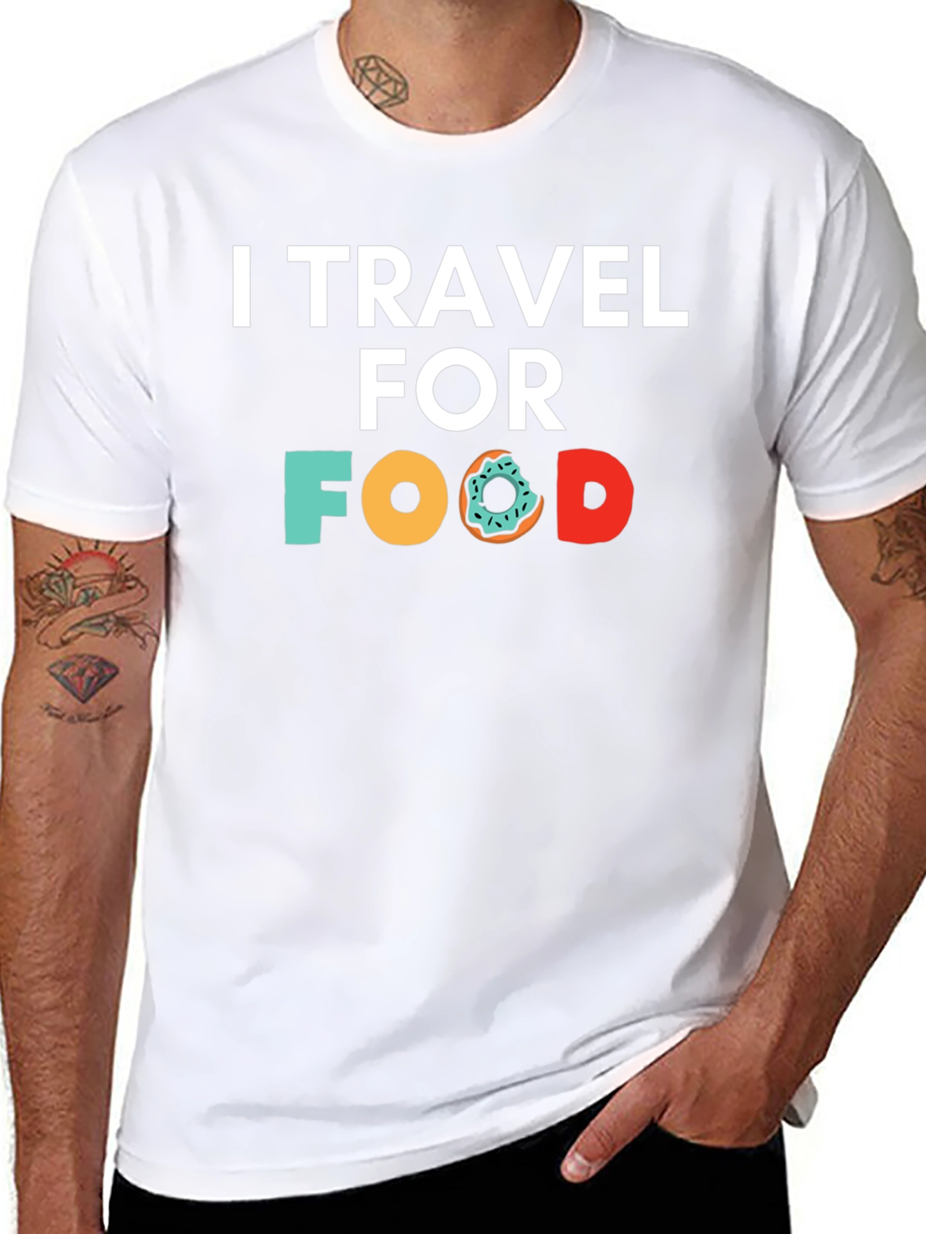 I Travel For Food T-Shirt