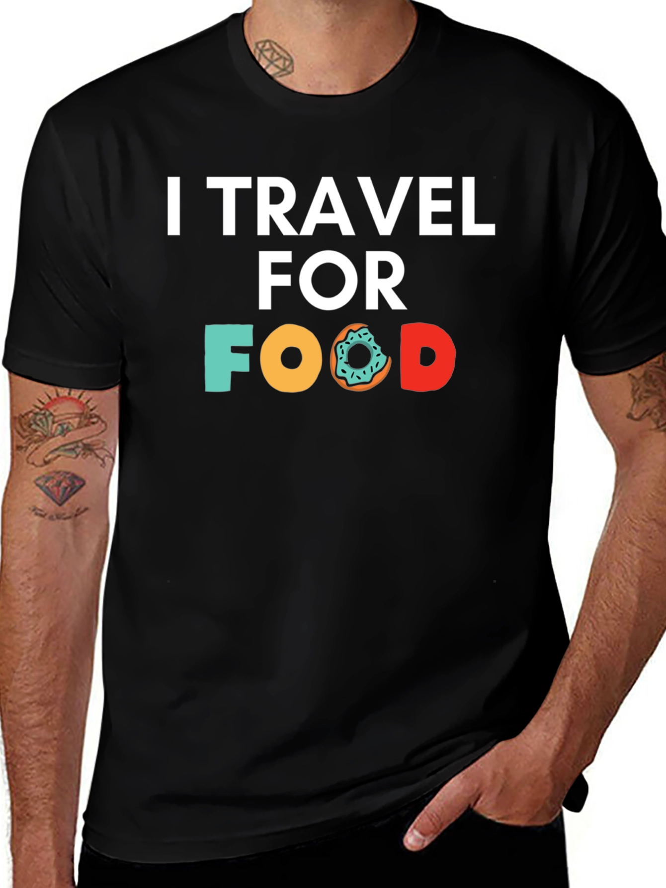 I Travel For Food T-Shirt