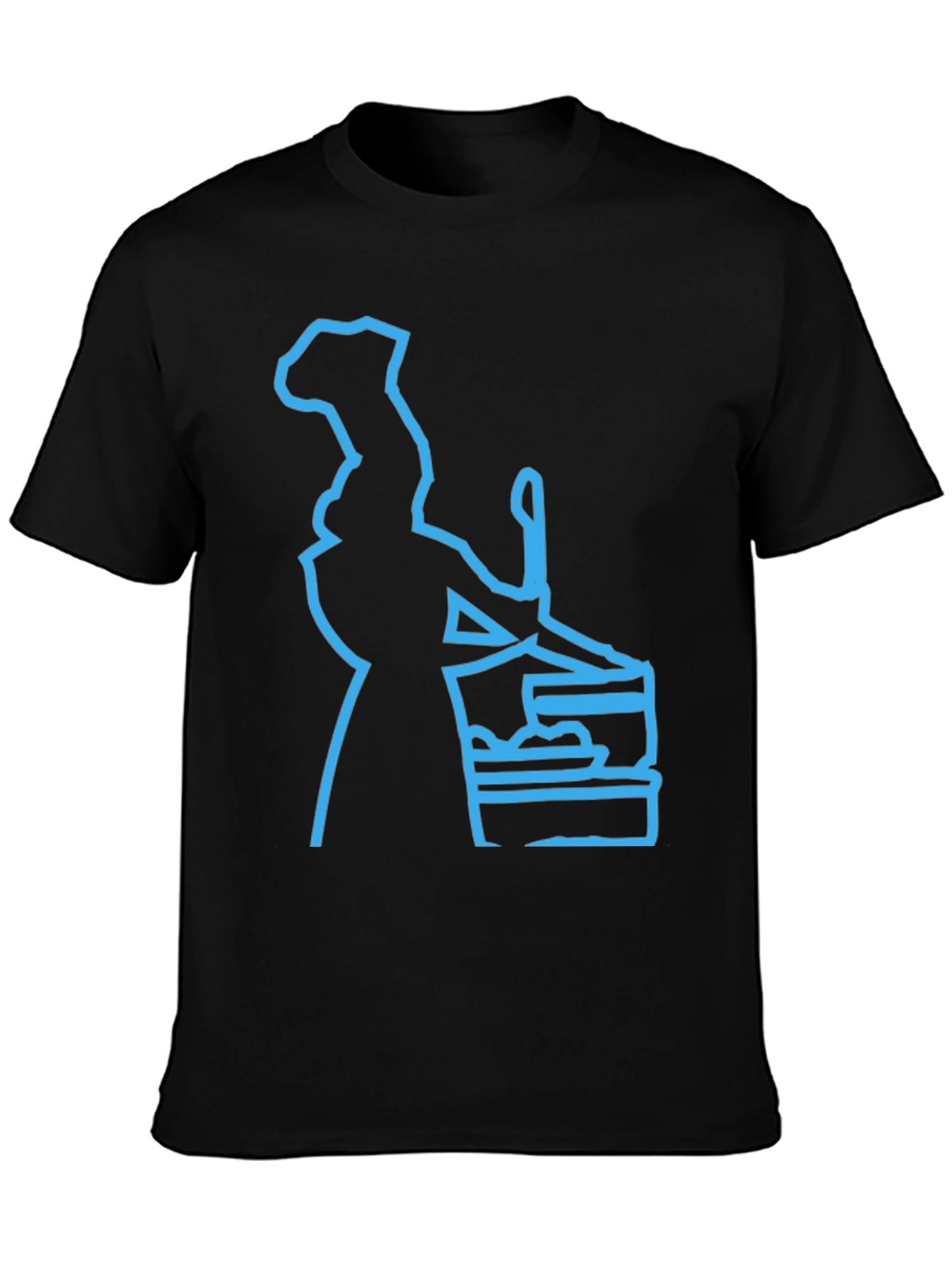 Chef Graphic T-Shirt - Cool Unique Design!