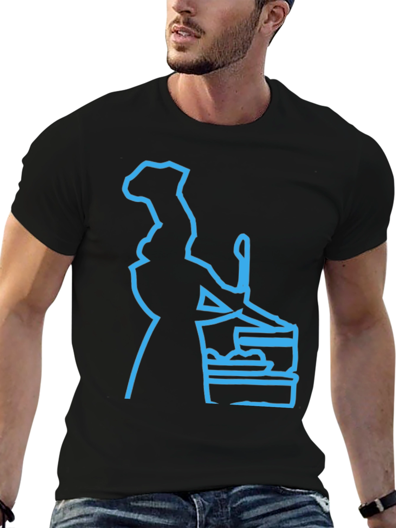 Chef Graphic T-Shirt - Cool Unique Design!