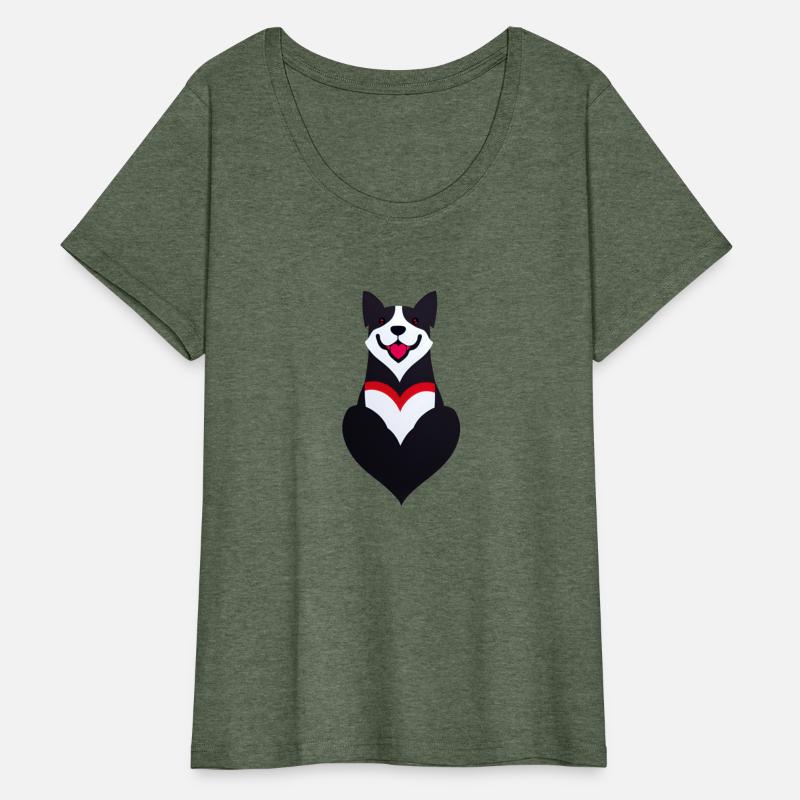 Dog and heart