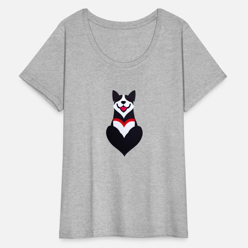 Dog and heart