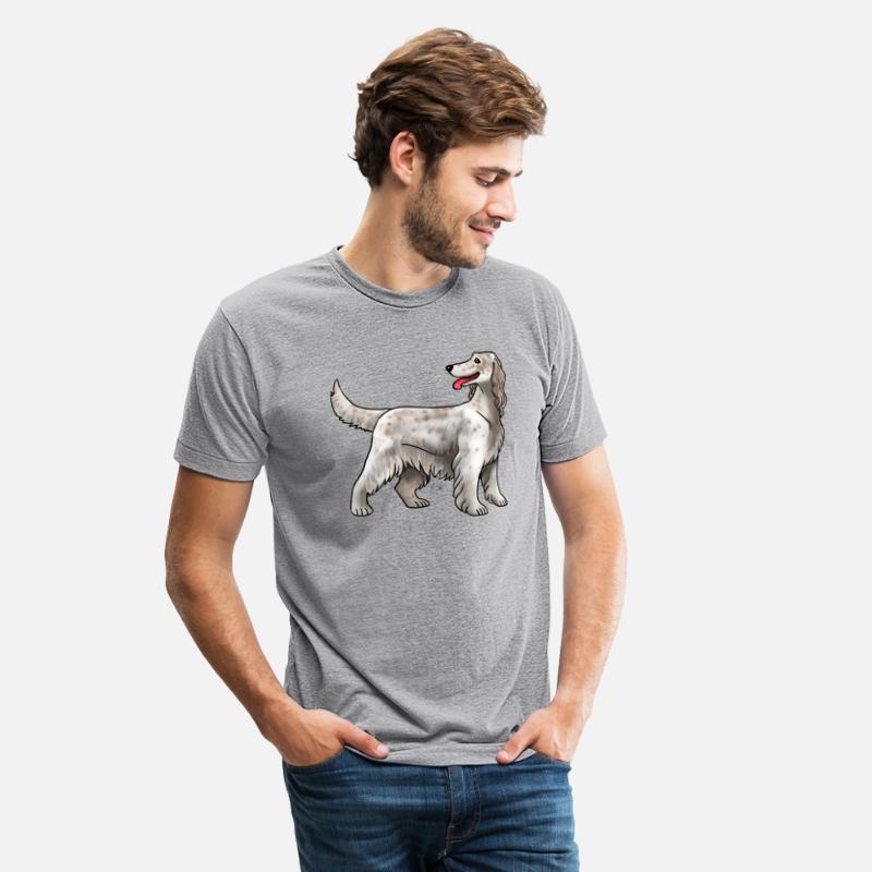 Dog Irish Setter Spotted