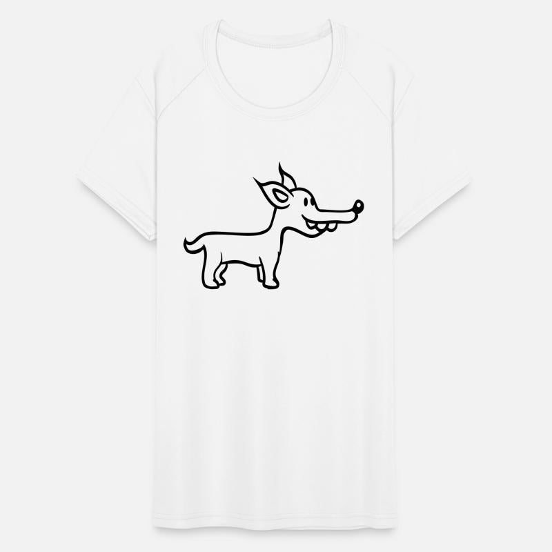 Dog Standing Cute Fun Little Happy Puppy Pet Funny