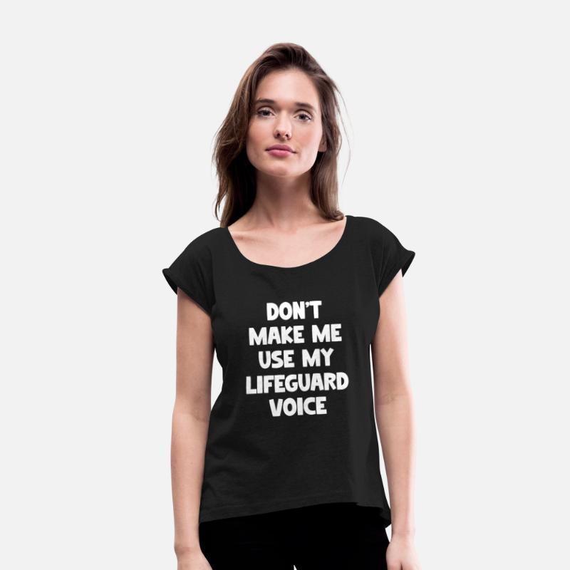 Don't Make Me Use My Life Guard Voice Funny