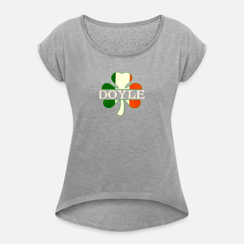 Doyle Irish Surname Ireland Flag Shamrock