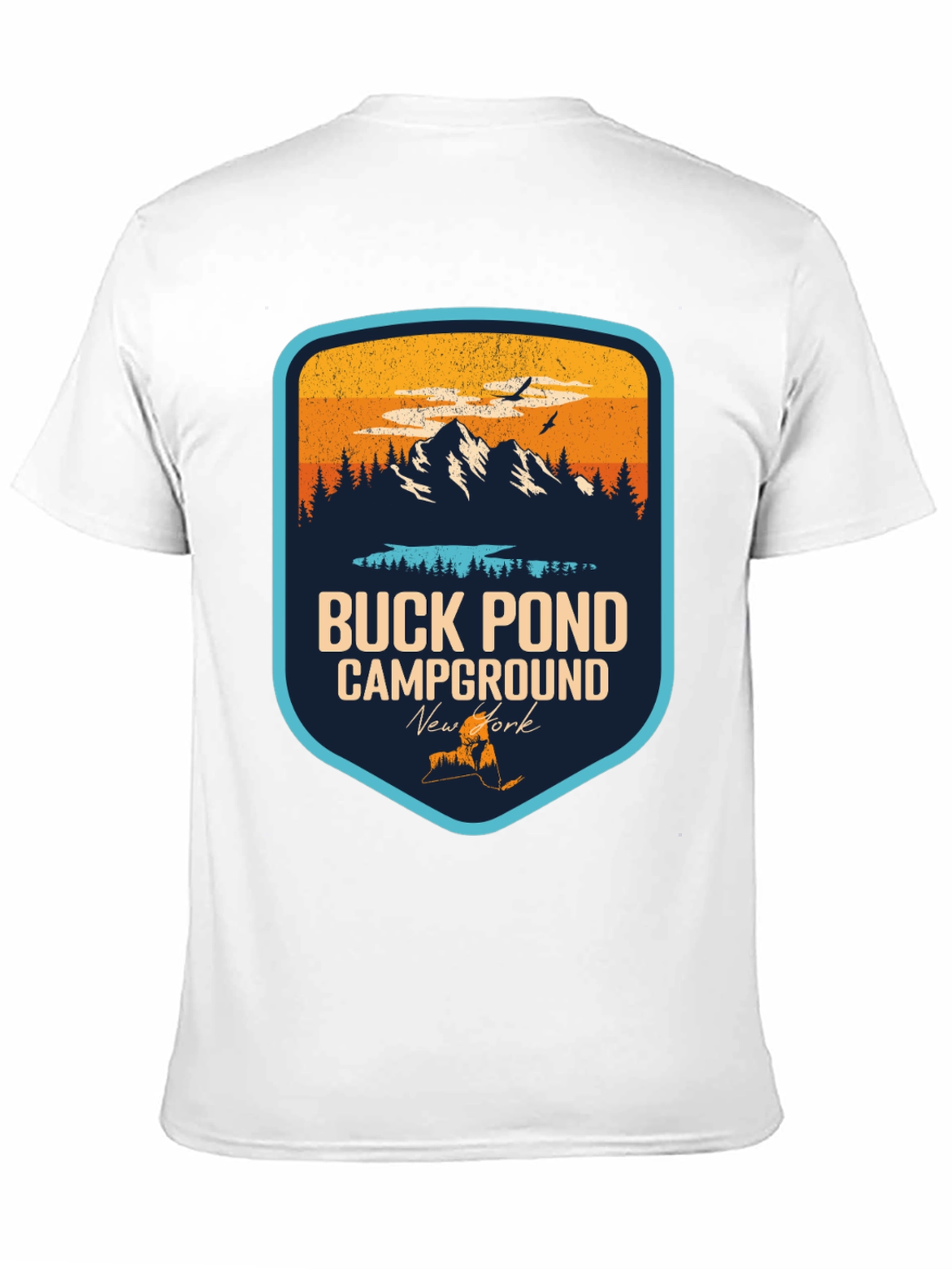 Buck Pond Campground T-Shirt - New York Souvenir