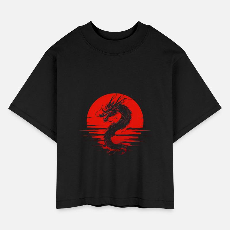Dragon Rising Under the Blood Moon