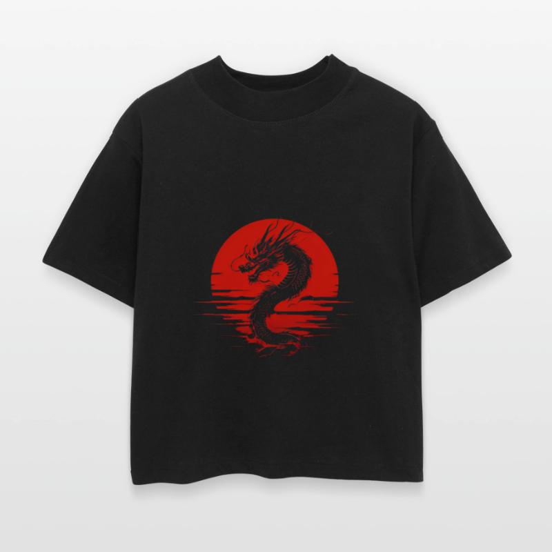 Dragon Rising Under the Blood Moon