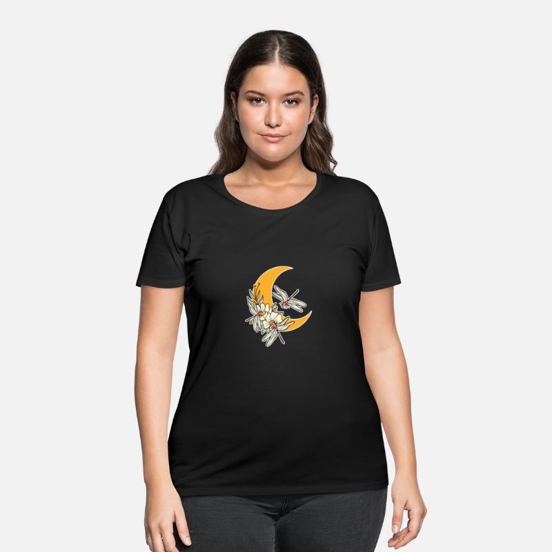 Dragonfly Moon Flower Nature Person Gift