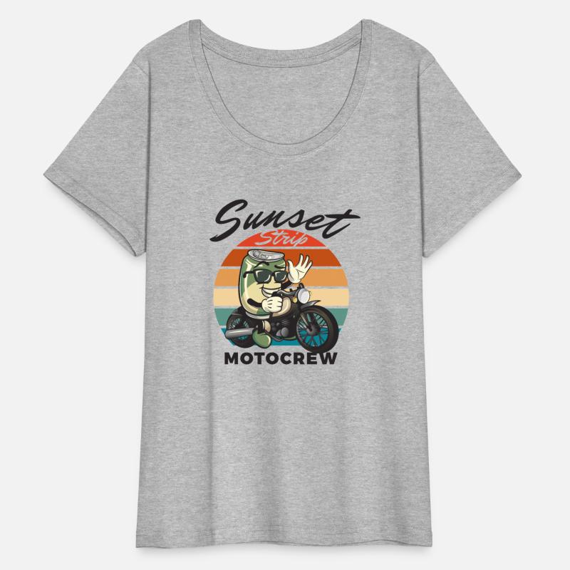 drink can cartoon character riding motorcycle