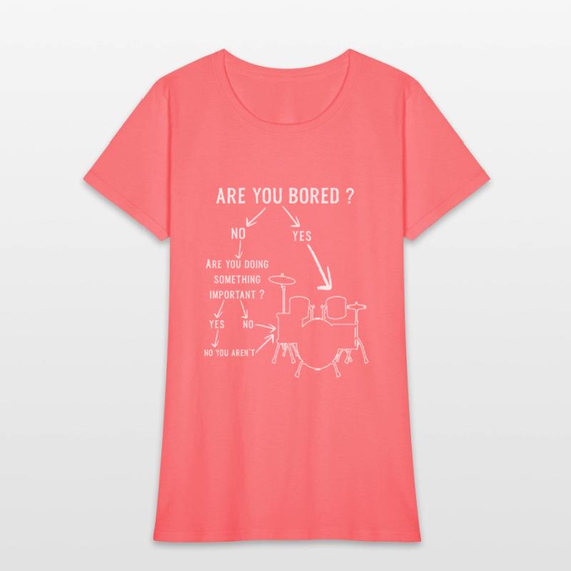 drummer tee Drum Sticks Percussion Band music fans