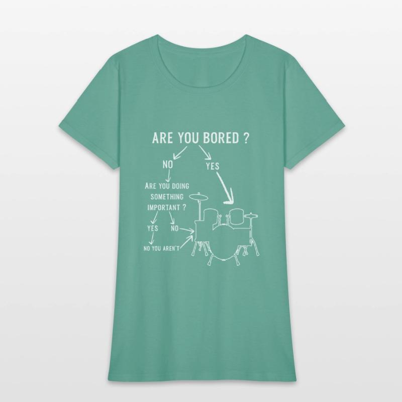 drummer tee Drum Sticks Percussion Band music fans