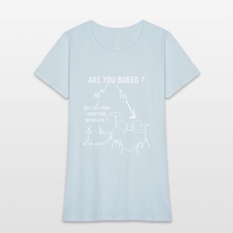 drummer tee Drum Sticks Percussion Band music fans