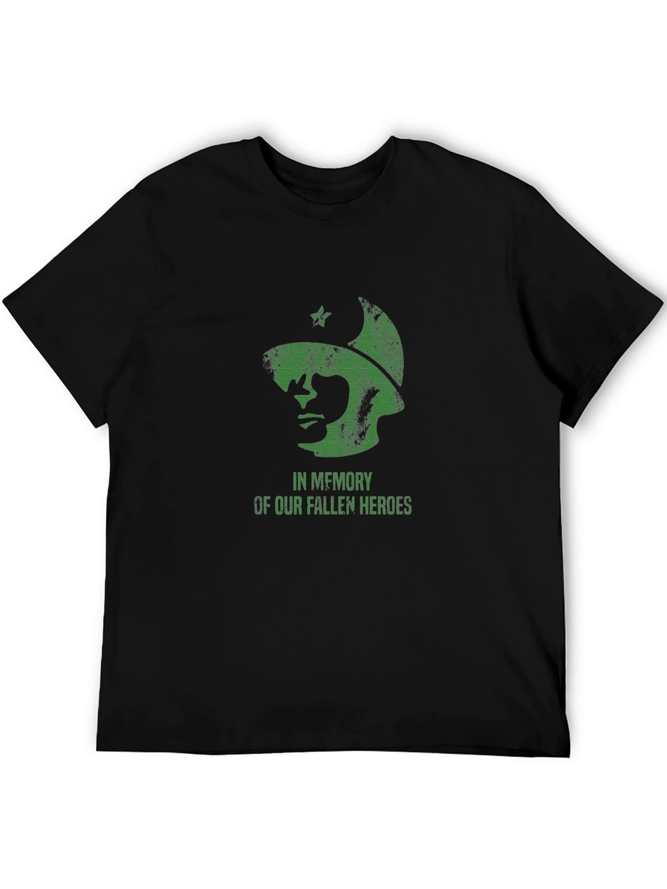 Fallen Heroes Graphic Tee - Black