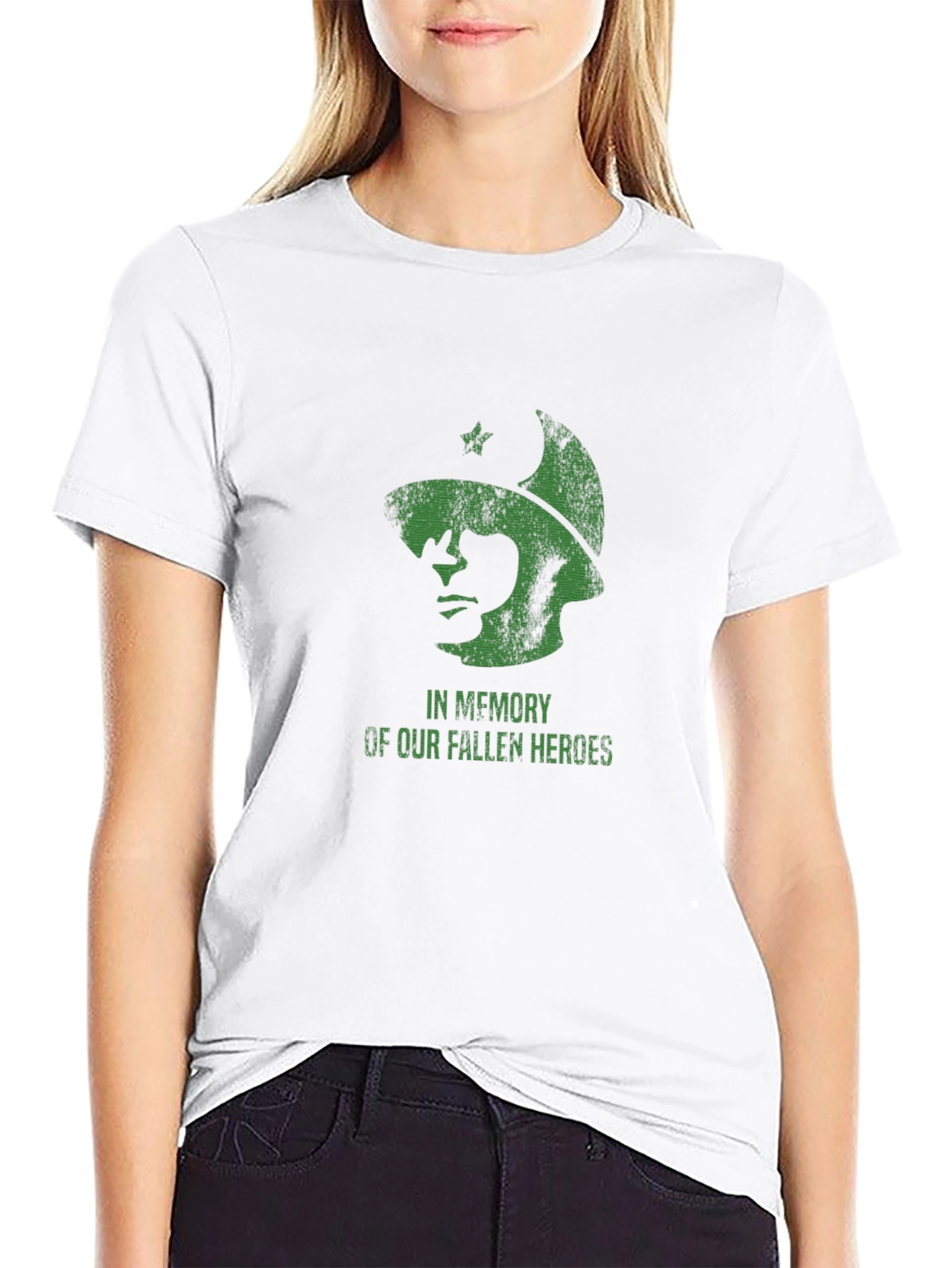 Fallen Heroes Graphic Tee - Black
