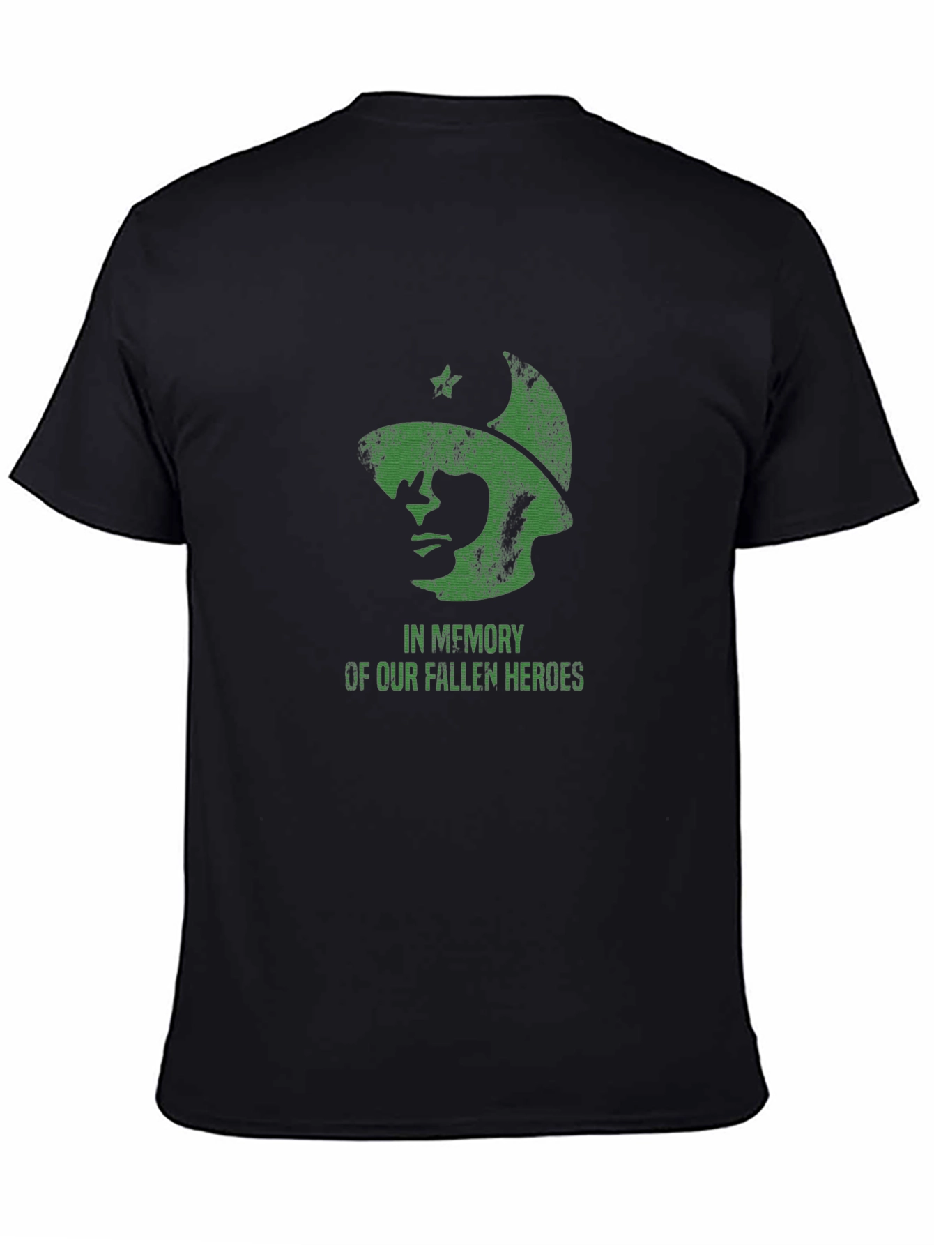 Fallen Heroes Graphic Tee - Black