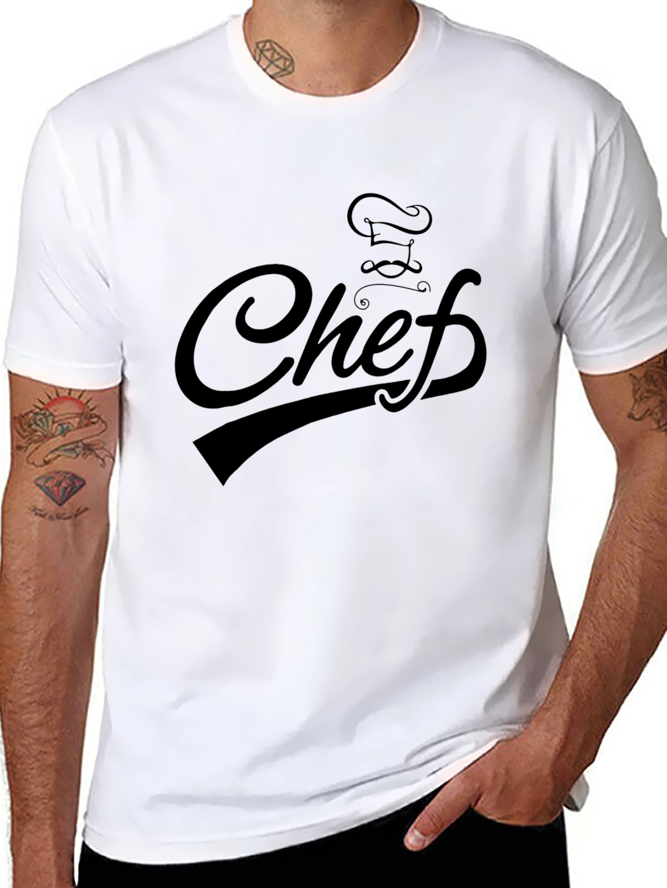 Chef Graphic Tee - Culinary Apparel