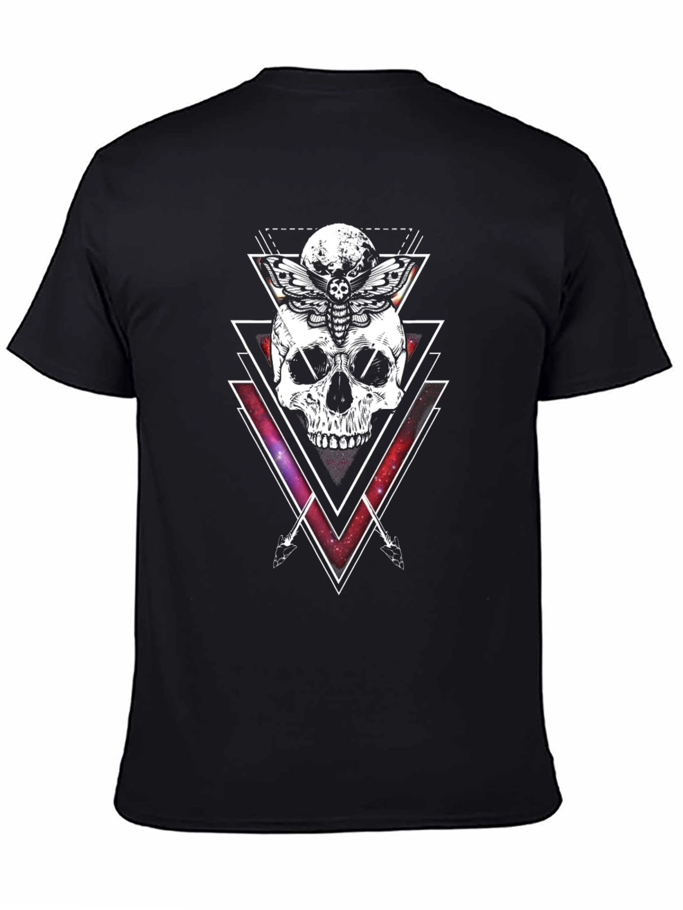 Skull & Moth Graphic Tee