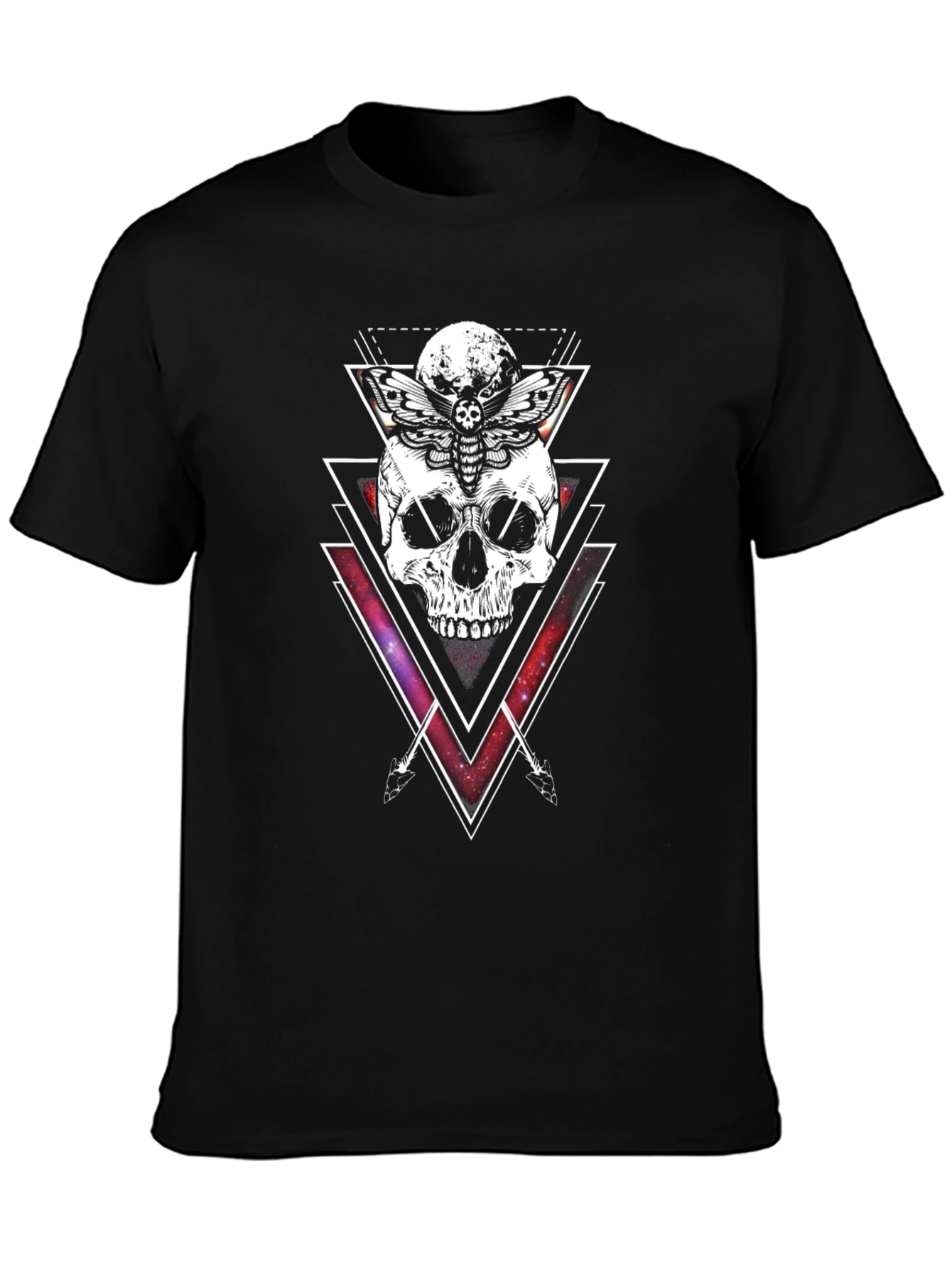 Skull & Moth Graphic Tee