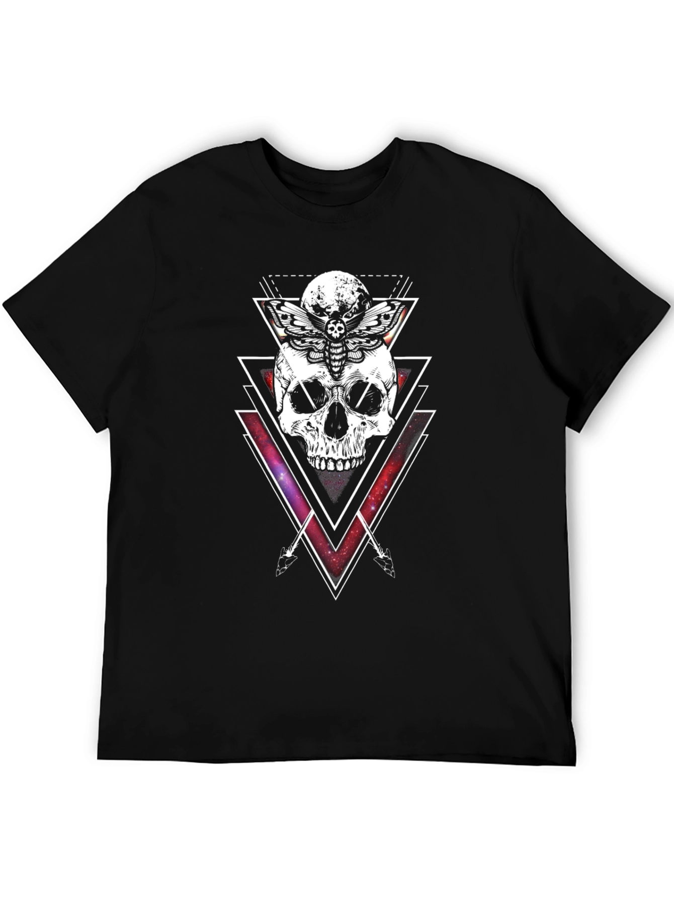 Skull & Moth Graphic Tee