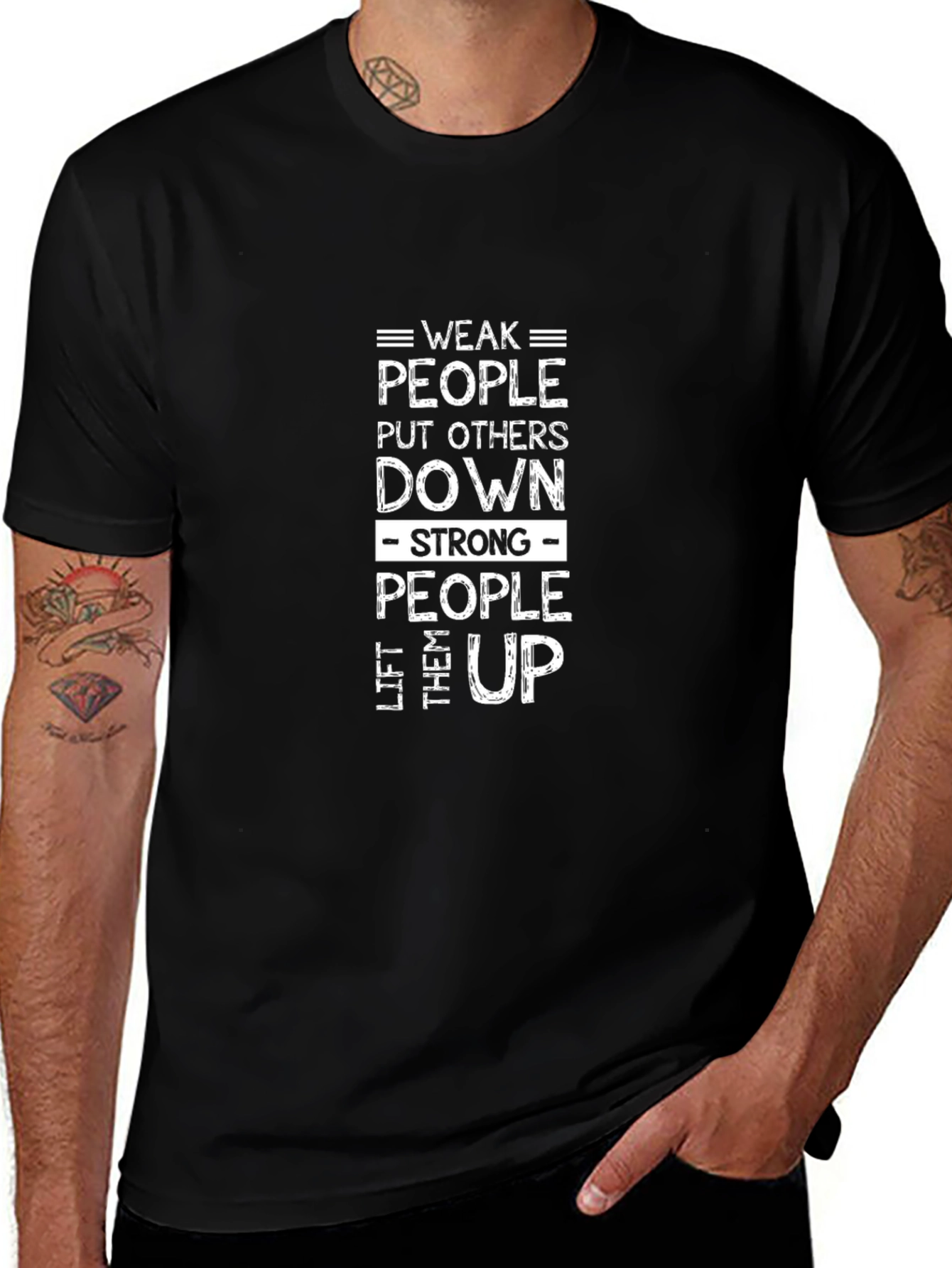 Motivational Strong People T-Shirt