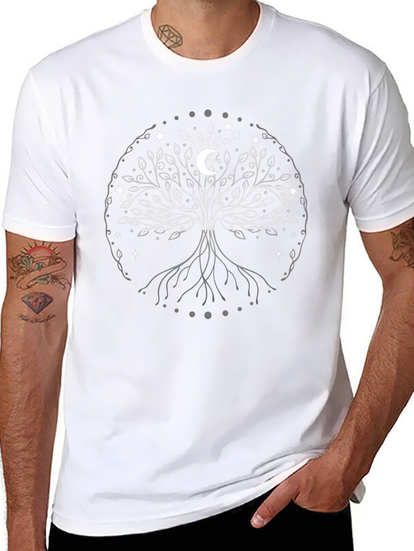 Tree of Life Graphic Tee - Black Unisex Shirt