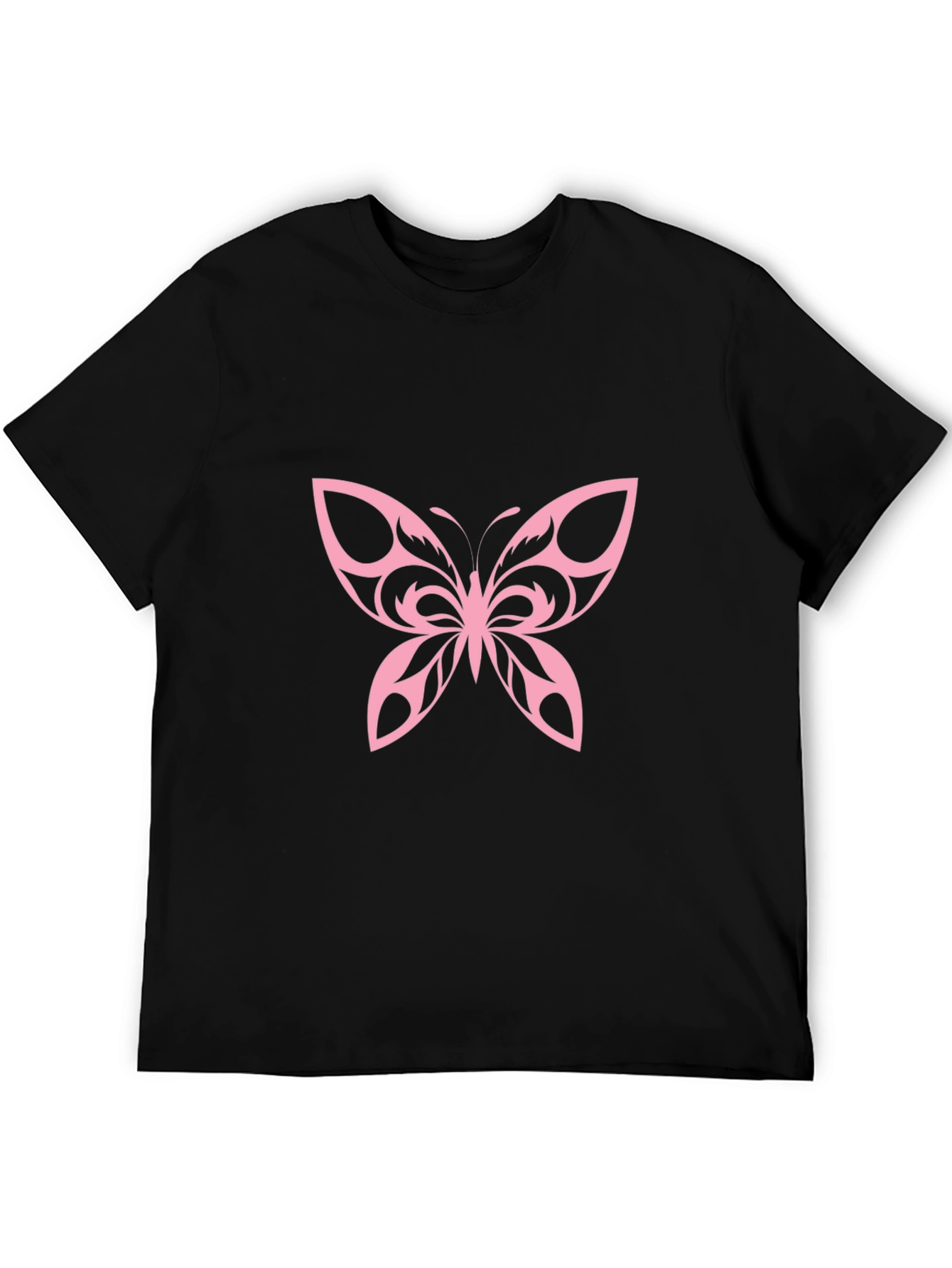 Butterfly Graphic Tee - Black