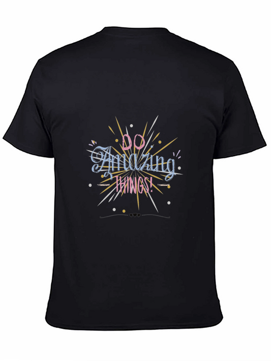 Amazing Things Graphic Tee - Stylish & Motivational