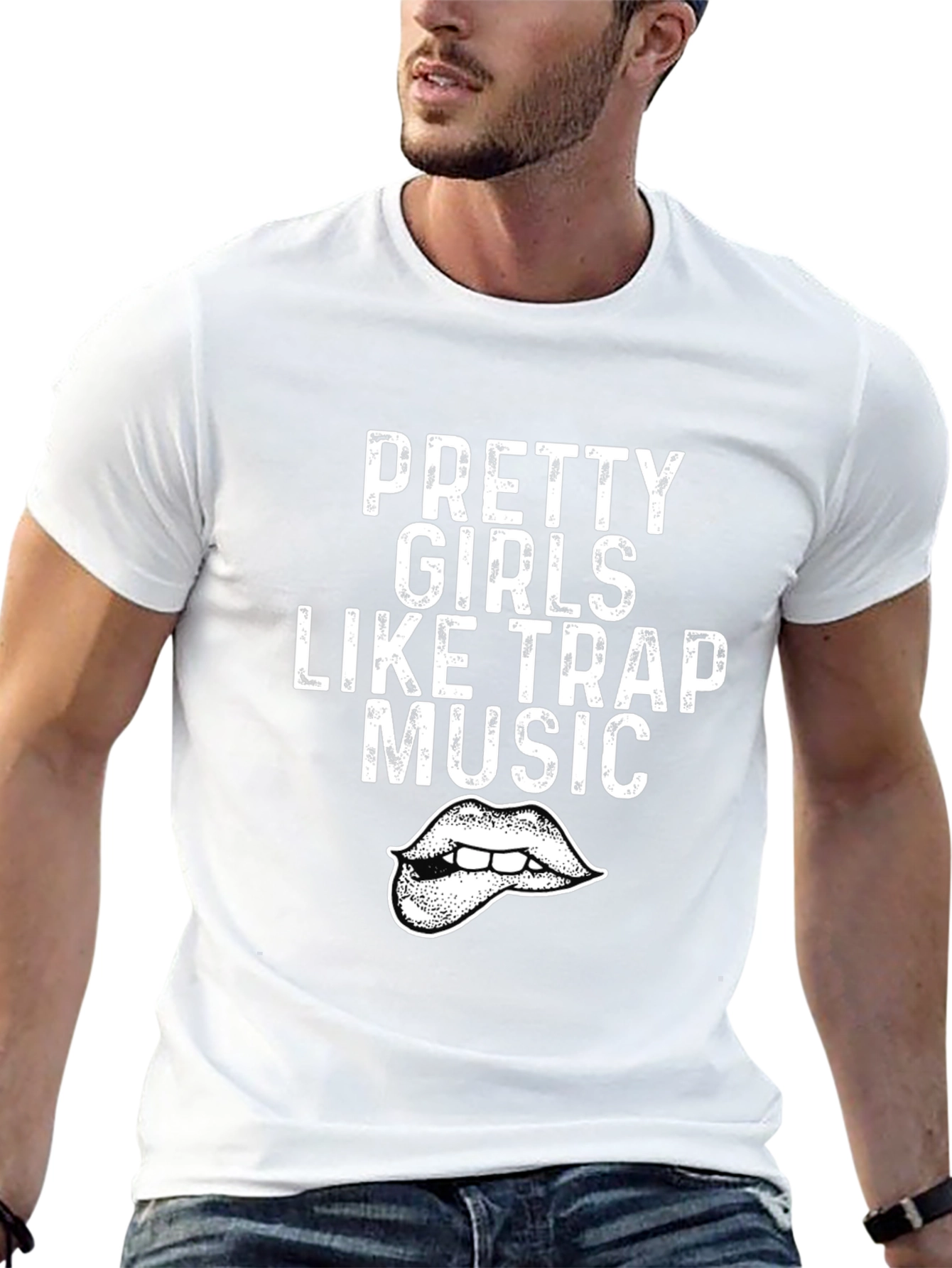 Pretty Girls Like Trap Music Graphic Tee