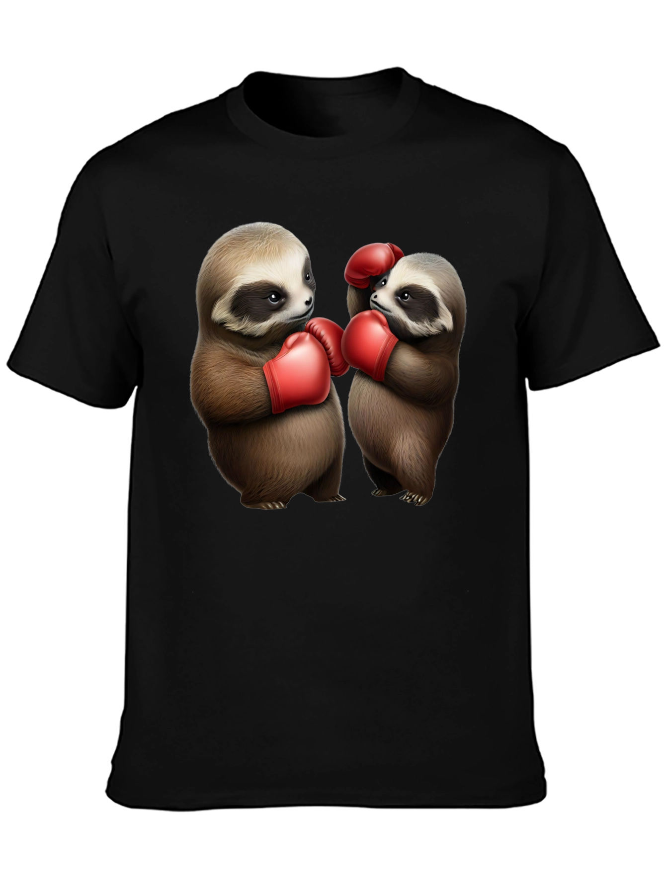 Sloth Boxing T-Shirt: Funny Animal Tee