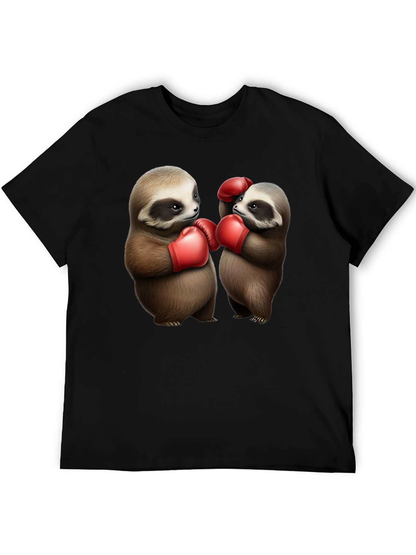 Sloth Boxing T-Shirt: Funny Animal Tee