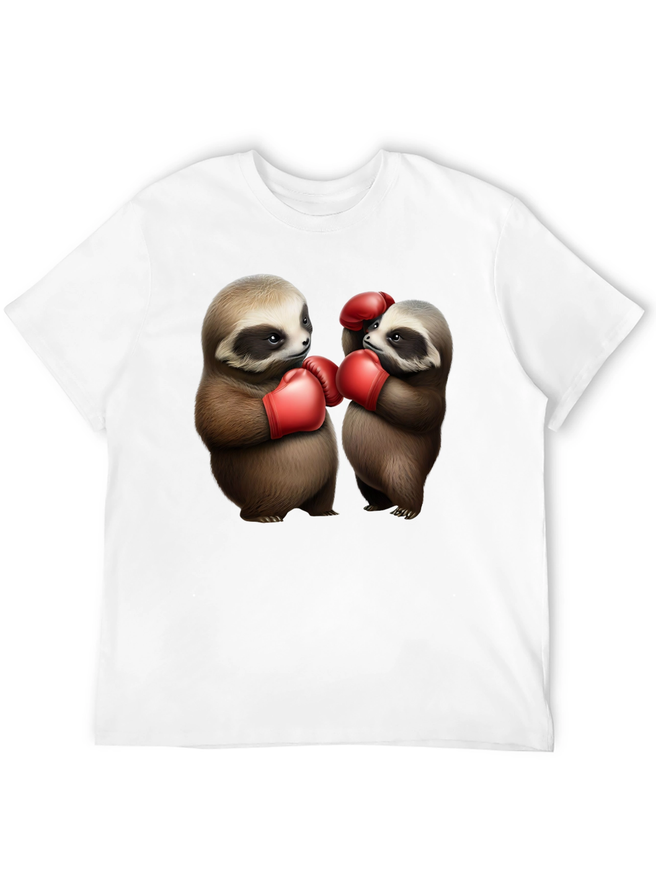 Sloth Boxing T-Shirt: Funny Animal Tee
