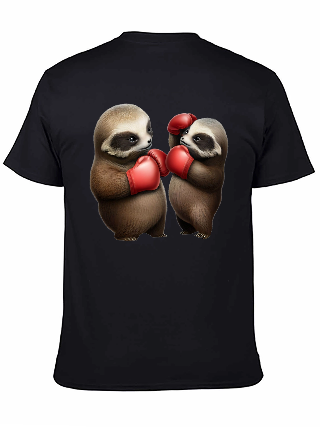Sloth Boxing T-Shirt: Funny Animal Tee