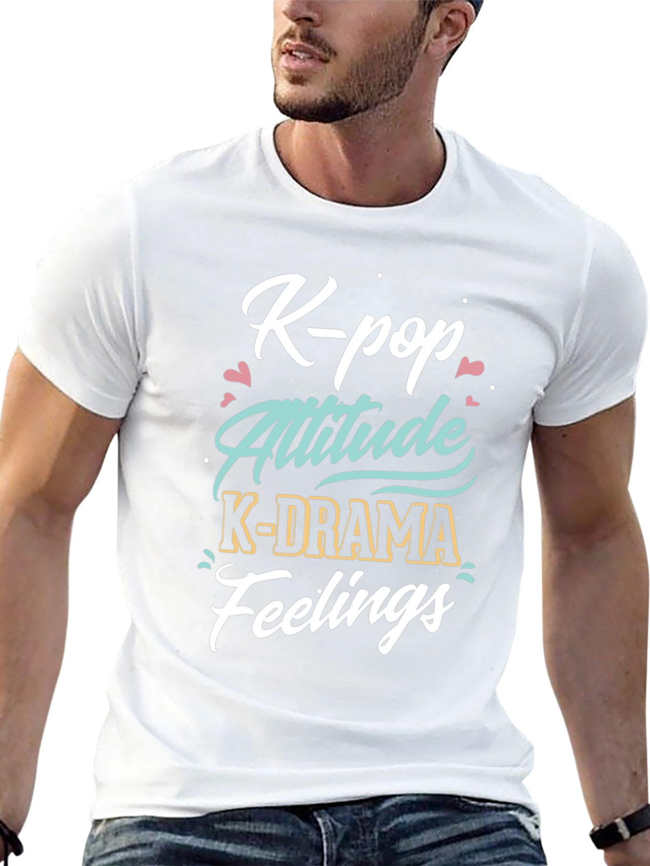 K-Pop Attitude Tee - K-Drama Feelings