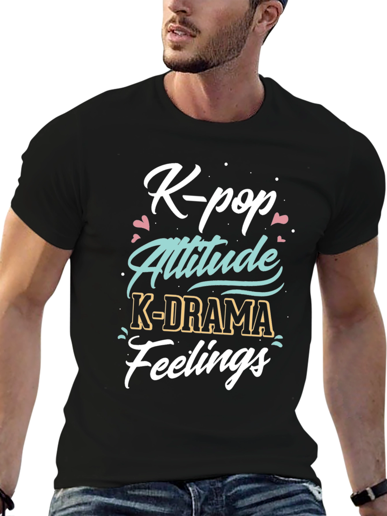 K-Pop Attitude Tee - K-Drama Feelings