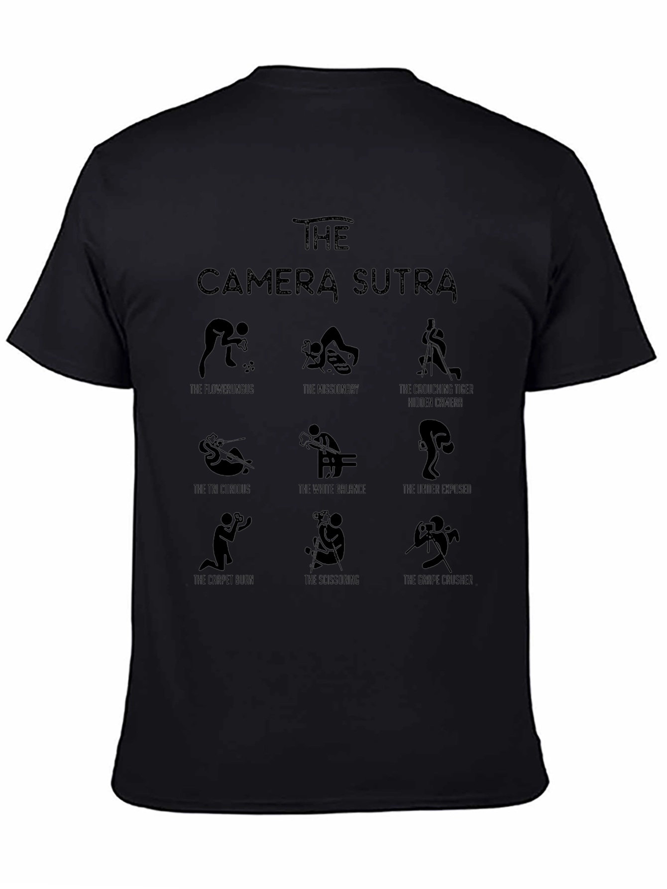 The Camera Sutra T-Shirt Funny Photographer Gift