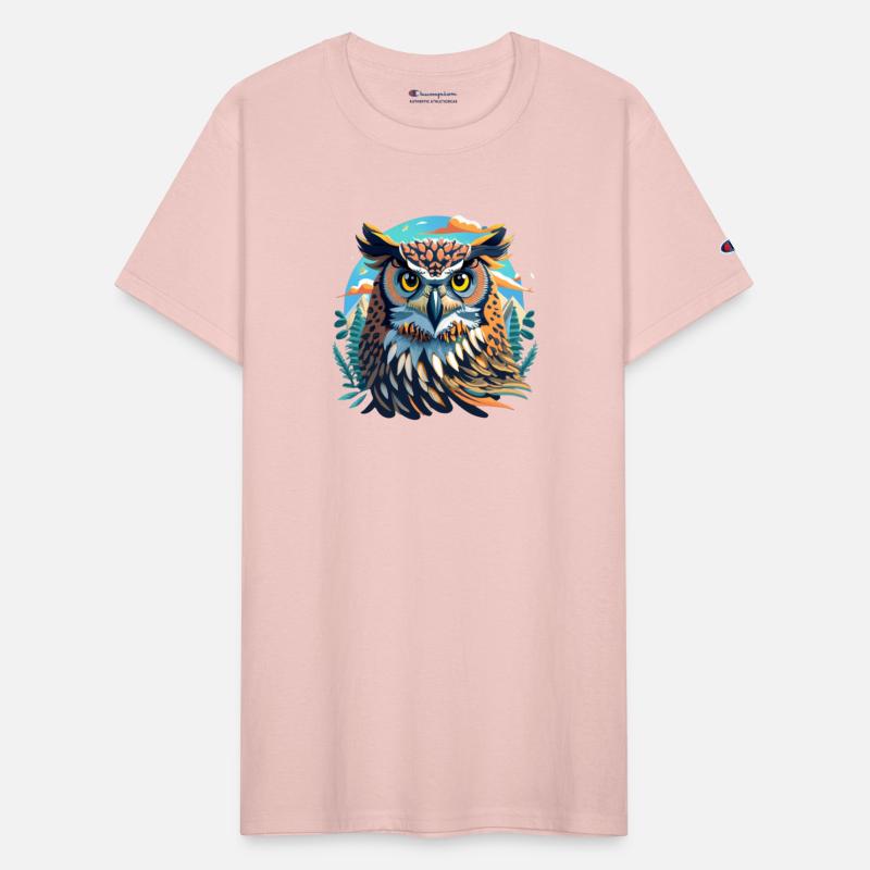 Eagle Owl 2D Impressionism